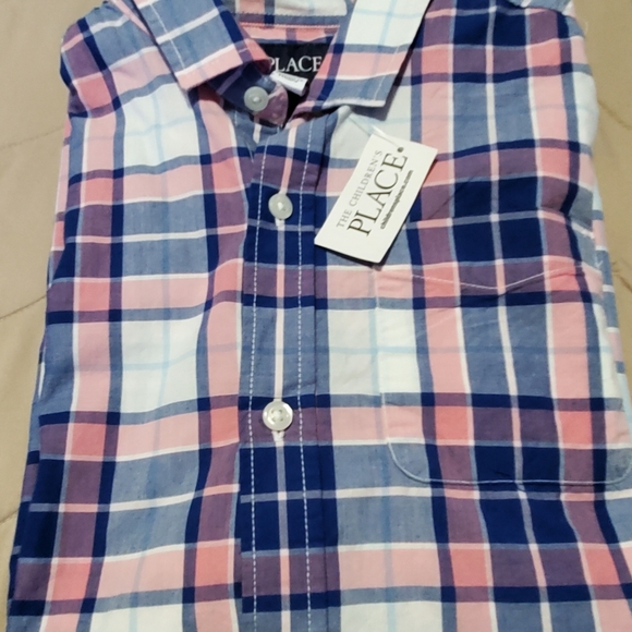 NWT PLAID BOYS TSHIRT - Picture 2 of 4